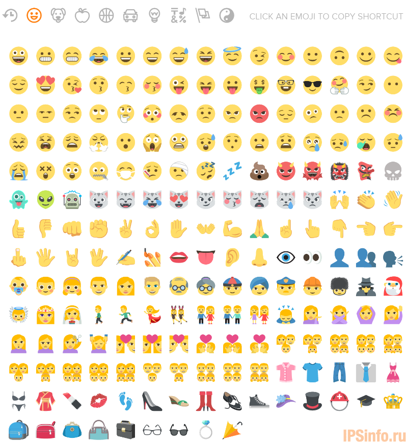 Emoticons by EmojiOne