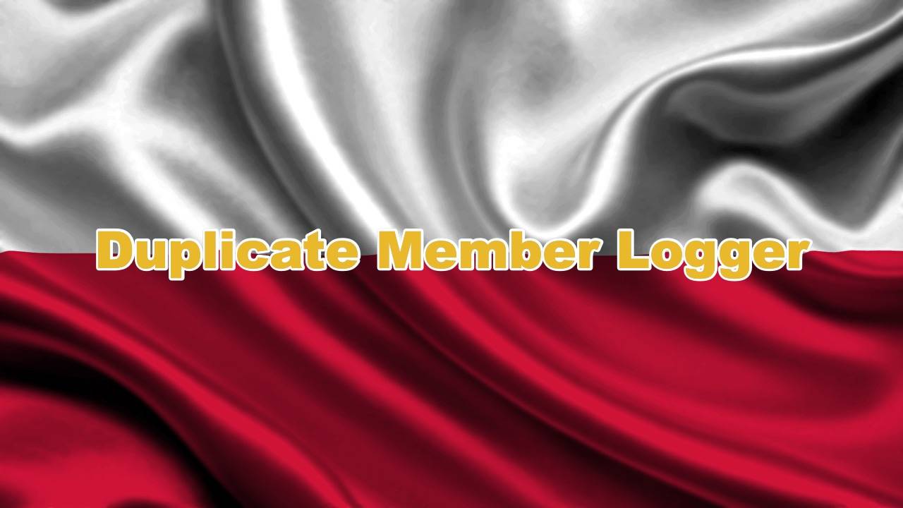 CJ Duplicate Member Logger - Polish translation