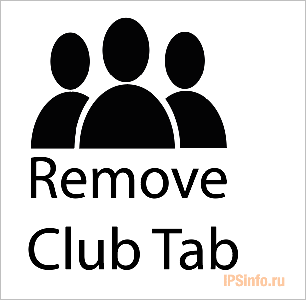 Remove Club Tab from Profile